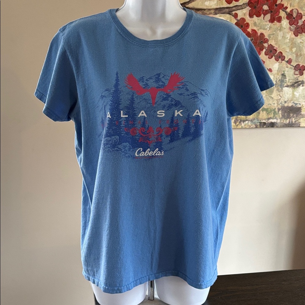 Gildan Alaska the final frontier cabela’s tee